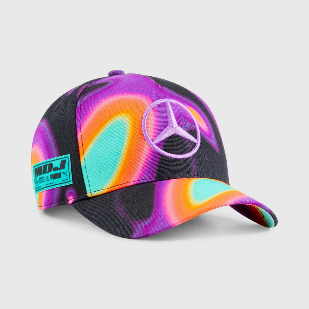 Gorra Mercedes AMG Petronas edición limitada Mad Dog Jones Lewis Hamilton 2024