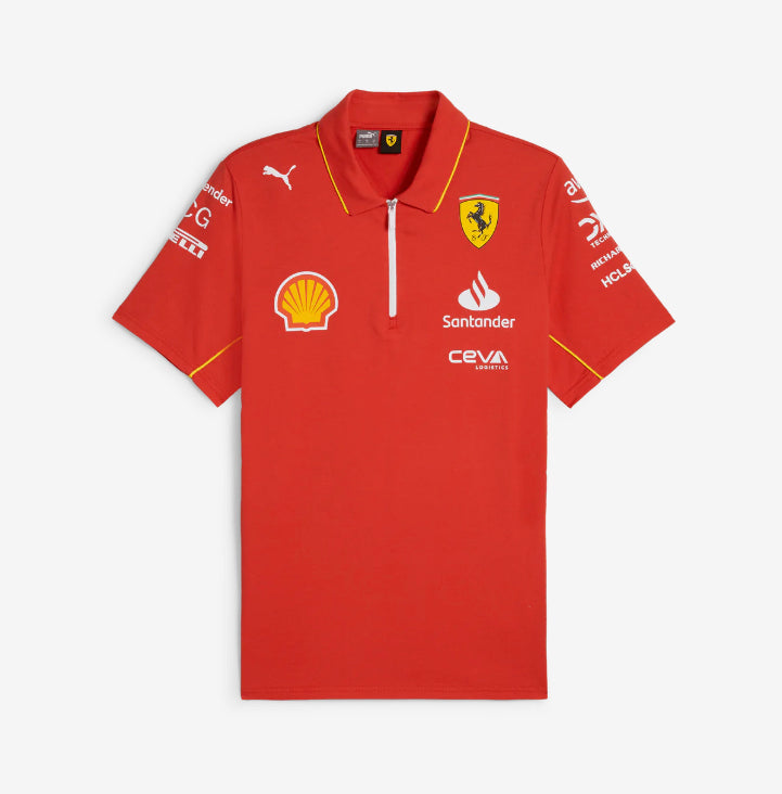 Polo Scuderia Ferrari hombre 2024