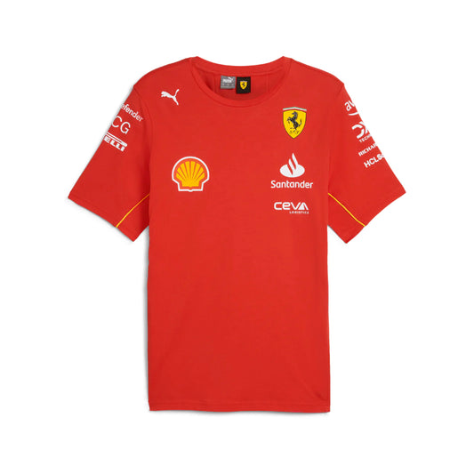 T-shirt Scuderia Ferrari hombre 2024