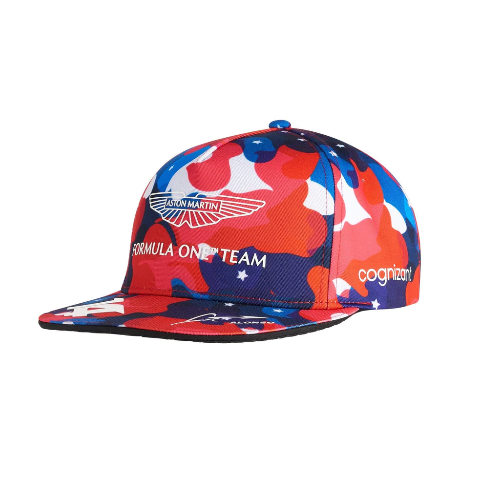 Gorra Aston Martin Fernando Alonso GP USA 2023