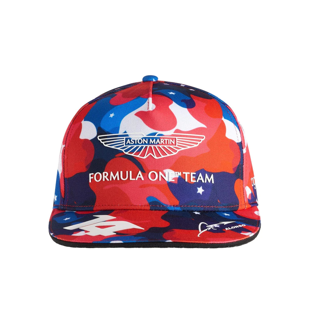 Gorra Aston Martin Fernando Alonso GP USA 2023