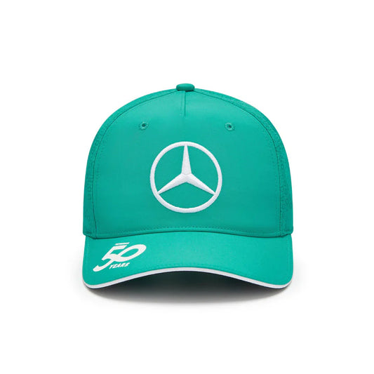 Gorra Mercedes AMG edición especial 50 aniversario PETRONAS 2024